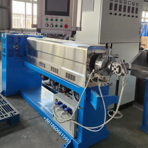 Buy cheap 90+50 Building Cable Extruder High Speed 150KG/H from wholesalers