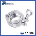 Hexagon/Round Head Code Wenzhe Tri-clamp Stainless Steel 304 Single Pin Heavy