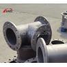 Buy cheap Ductile Iron Pipe Fittings All Flange Tees Black Color ISO2531 Standard from wholesalers