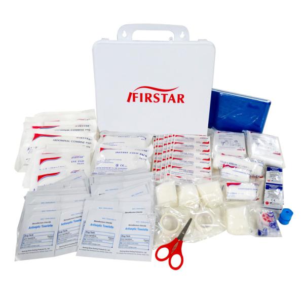 Buy cheap 50 Person Ansi Class B First Aid Kit Contents 90 Pieces Indoor Office 25x25x7.5cm from wholesalers