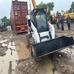 60KW Compact Used Skid Loaders Steer Bobcat S300 S160 S185 S18 S16