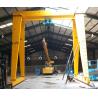 Buy cheap Single Beam Rubber Gantry Crane Travel 10 Ton Heavy Equipment High Reliability from wholesalers