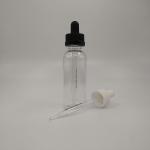 10ml-120ml Capacity Dropper Storage Vessels Printing Glass Dropper Bottles