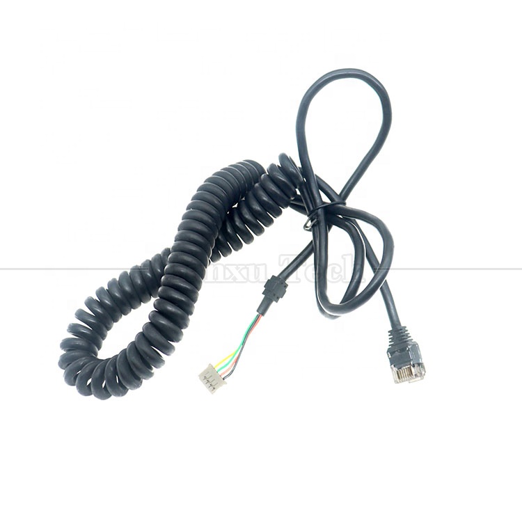 Customized Ethernet Network RJ45 Male Female to JST Molex PH XH ZH SH 1.0 1.25 2.0mm Pitch Wire Harness Cable