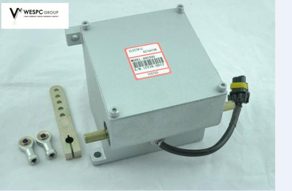 24 / 12v Generator Governor Actuator , White Electronic Governor For Diesel