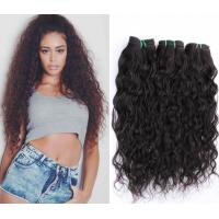 Buy cheap Raw Wavy Hair Extentions Braiding Indian Natural Human Hair Wigs Weave Soft And product