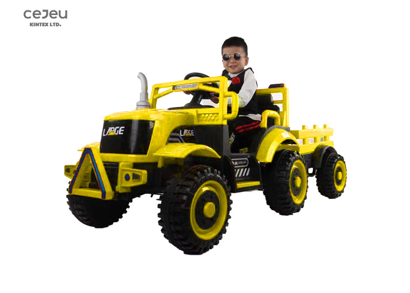 SUB Socket Pedal Operated Ride On Trailer 12V7AH For Kids