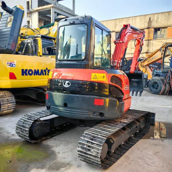 Buy cheap second-hand Kubota excavator low-priced export, used construction machinery from wholesalers