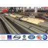 Buy cheap Octagonal Steel Electric Transmission Poles Galvanized Metal Utility Poles 4mm from wholesalers