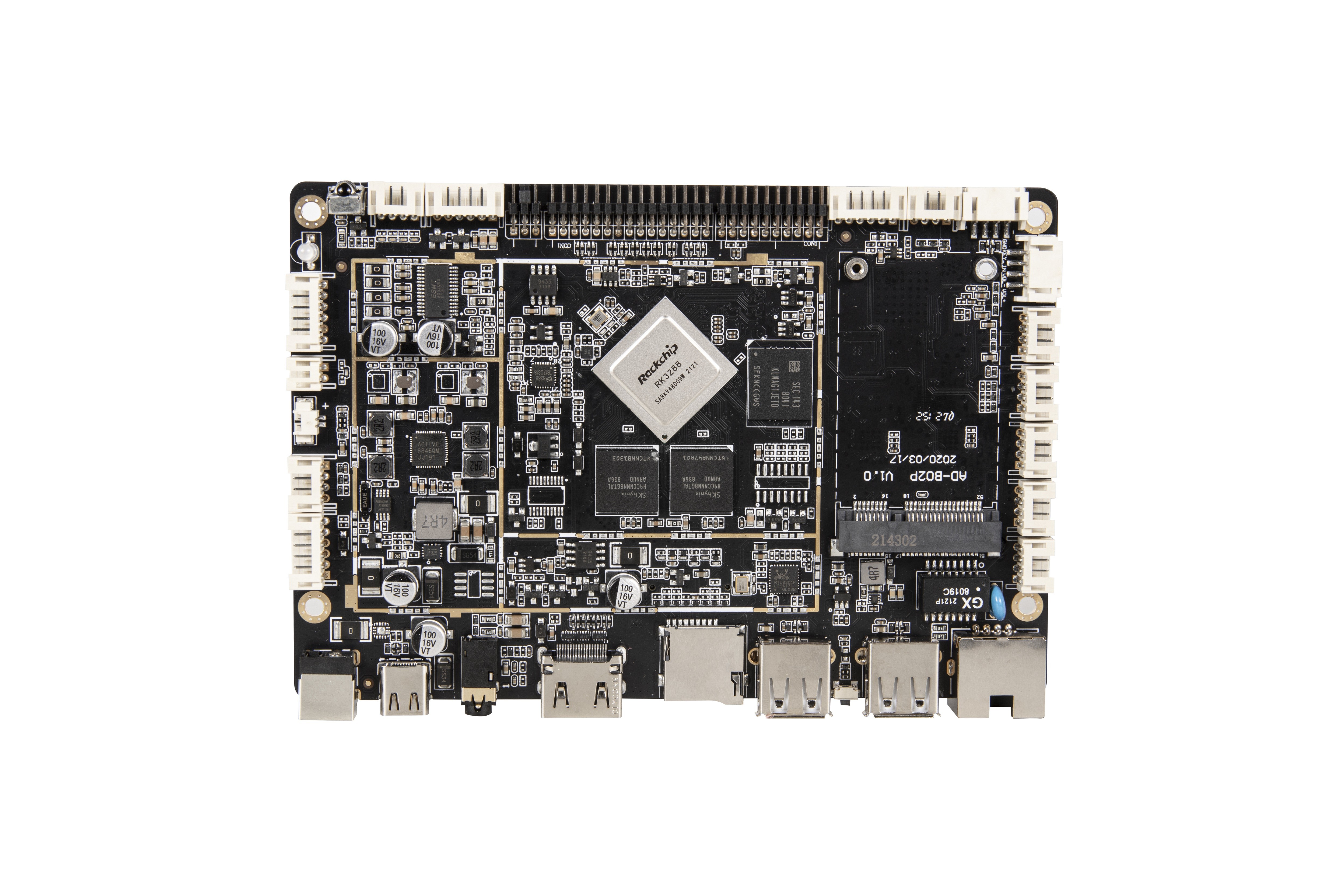 Reliable Android Mainboard RK3288 Board LVDS EDP For Automotive Digital Signage
