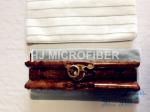 100% Polyester White Microfiber Dust Mop 20 x 36cm , Microfiber Cleaning Mop