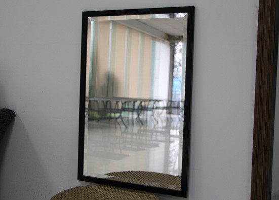 Antique Framed Bathroom Mirrors / Large Decorative Wall Mirrors With PS Frame