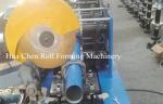Rainspout Sheet Metal Roll Forming Machine ISO / CE For Tube Bending
