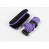 Buy cheap Super Flat Compact Travel Umbrella Pocket Size Purple With Custom Logo Print from wholesalers