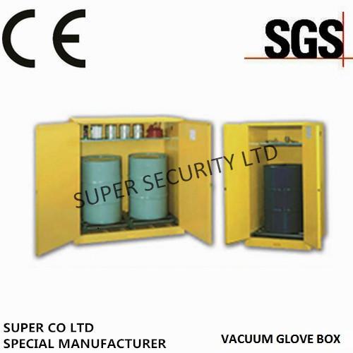 Buy cheap Single Door Hazardous Chemical Drum Flammable Storage Cabinet For Flammable Liquids Steel Stainless Steel from wholesalers