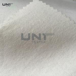 Fusible Woven Clothing Tie Interlining Fabric Brushed Plain Weave