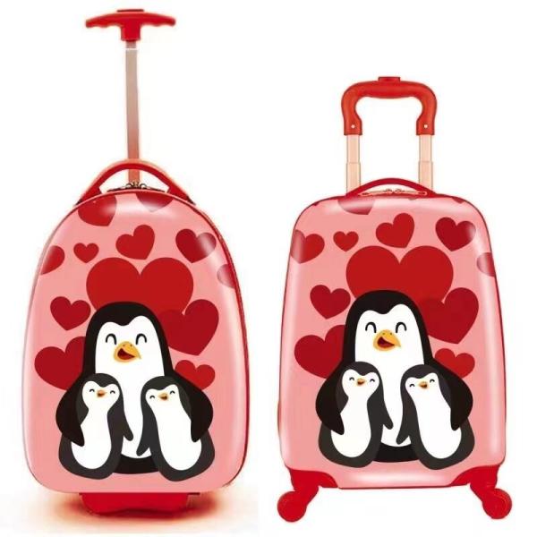 Buy cheap Factory Price 18inch Cute Kids Children Animal Cartoon Travel Suitcase Hardside Luggage With Spinner Wheels from wholesalers