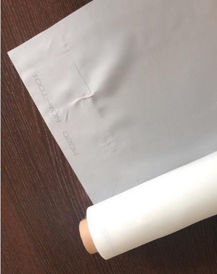 Buy cheap Commercial 110 Screen Printing Mesh Fabric , White Screen Printing Cloth from wholesalers