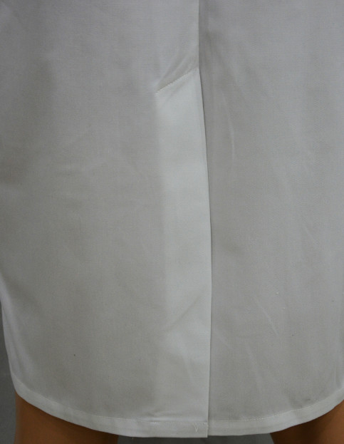 Food Dust Safety Protective Clothing Two Tone Color With Metal Snaps