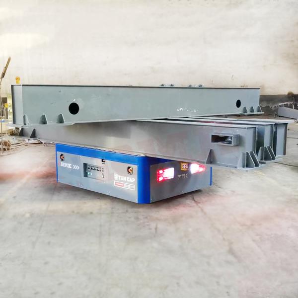Buy cheap Wireless 25 Tons Hydraulic Lifting Transfer Cart Automatic Charging Stepless Speed from wholesalers
