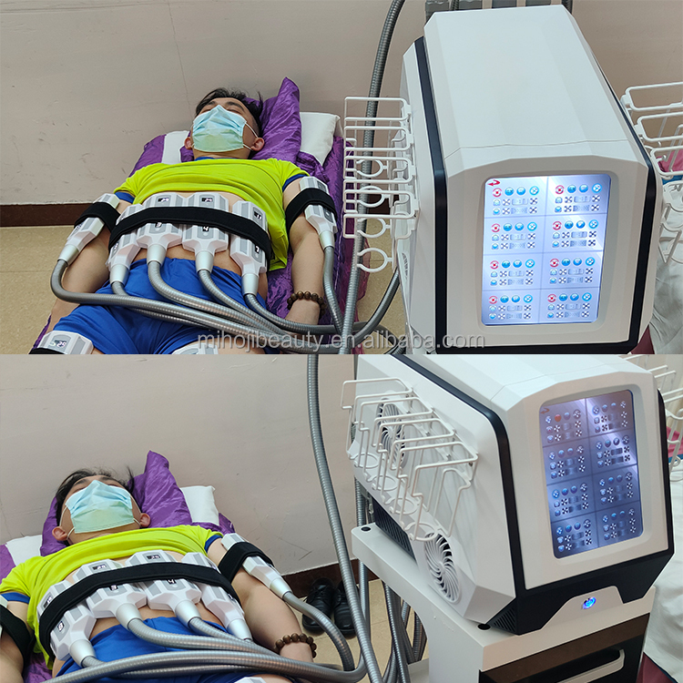 8 Handles Cryolipolysis Slimming Machine with 10.4 Inch LCD Display Screen