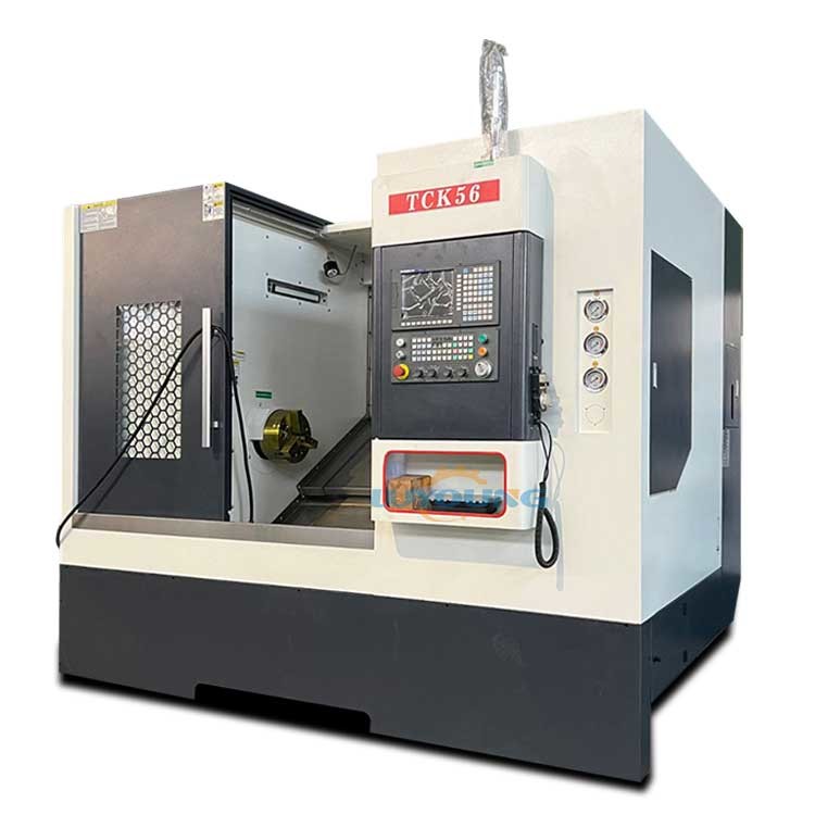 TCK56 High Precision Metal Slant Cnc Lathe Machine 750mm1000mm 1500mm