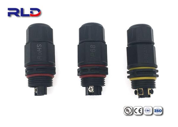 Buy cheap 20A 3pin Waterproof DC Plug Outdoor Lighting Electronic Connector from wholesalers