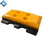 150821 Polyurethane Integrated Track Shoes For W2000 Milling Machine
