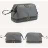 Buy cheap Canvas Mens Travel Wash Bag , Promotional Men'S Leather Shaving Kit Bag from wholesalers