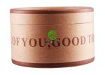 Kraft Paper Cardboard Cylinder Tubes , Custom Logo Round Paper Tube For Tea