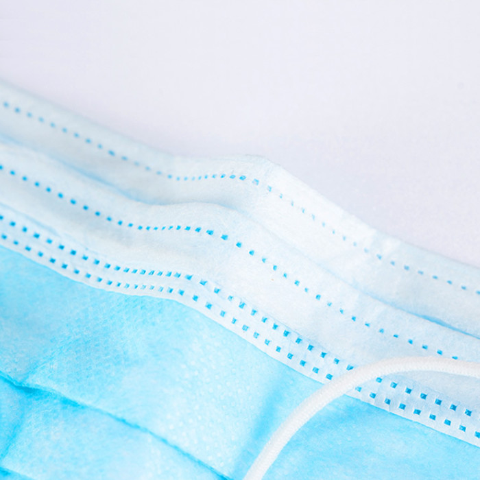 Fabric Disposable Pollution Mask Three Layers Social Space Keeping Protection