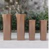 Buy cheap High quality planters vertical octagonal metal flower pots from wholesalers