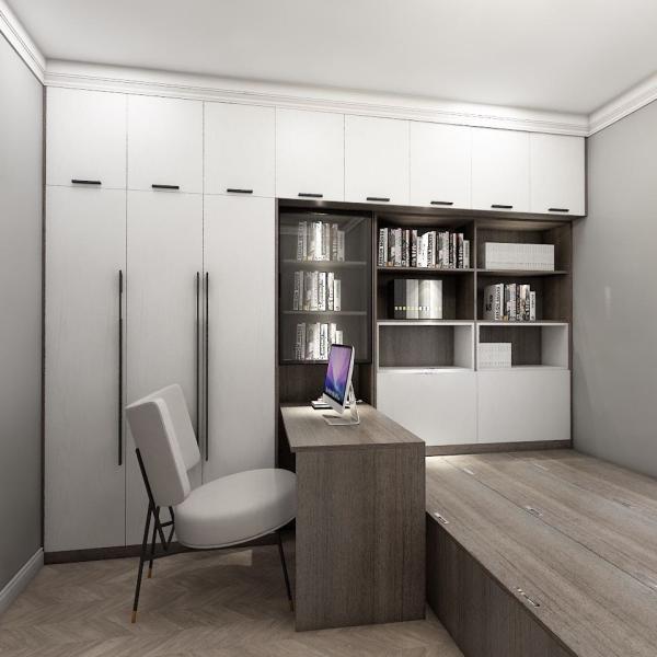 Buy cheap Bedroom Swing Door Wardrobe Flat Packed Shaker Furniture Custom from wholesalers
