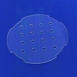 99.99% High Purity Quartz Plate Laser Grooving Fused Silica Quartz Glass Window
