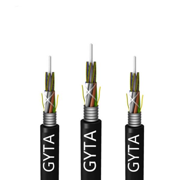 Buy cheap GYTA 72 Core Single Mode Optical Cable Outdoor Layer Stranded Monitoring Armored from wholesalers