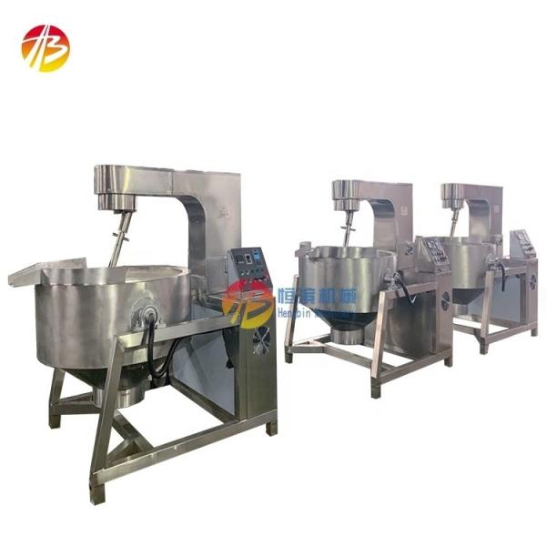 Electric/Gas/Steam Heating Cooking Mixer Pot Jacket Kettle 100-600L Volume