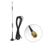 SMA Male Dual Band Magnetic Antenna Connector 2.4G 5G / 5.8G 12 DB Omni
