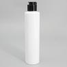Buy cheap 200ml Round Plastic Lotion Bottle White Clear Flip Cap from wholesalers