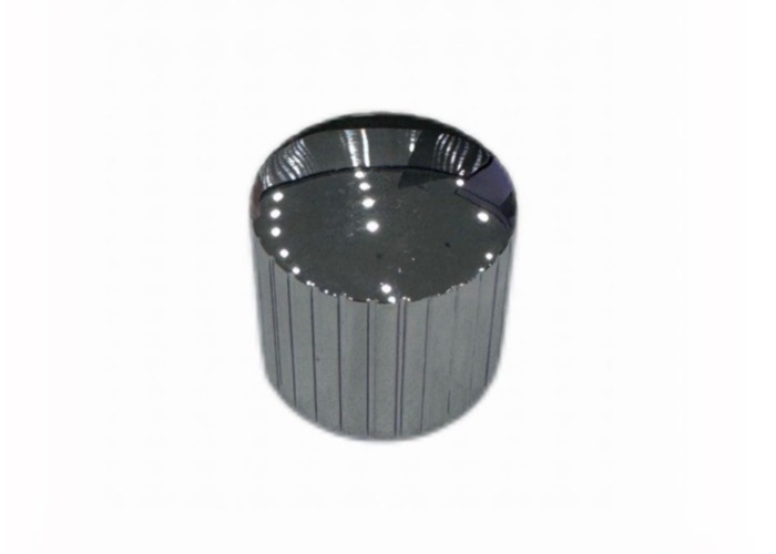 Silver Customized Size Perfume Bottle Caps Zamak Tops For High-end Package