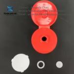 PP Tomato Sauce Honey Ketchup Squeeze Bottle Plastic Flip Top Cap