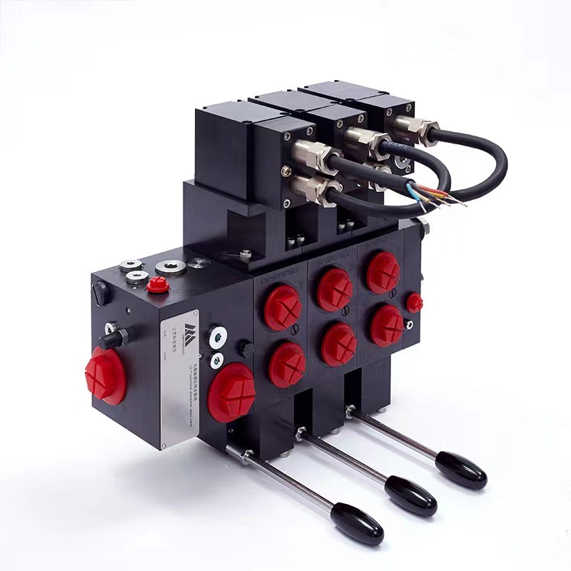 CAN Explosion Proof Load Sensitive Proportional Multiway Valve 3 Series 3 Connection And 5 Series 3 Connection