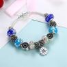 Buy cheap SJ New Arrival Jewelry SJPDRH051 Sakura Pendant Love Heart Round Colorful Charming Glaze Beads Bracelet as Gift for Girl from wholesalers