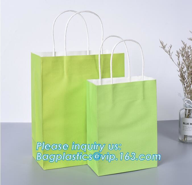 Elegant Embossed For Presents Clothing Wedding Birthday Bridal Baby Shower Paper Gift Bags Modern Fancy Cute Paper Premi
