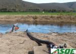 Buy cheap Frac Water Discharge Weave PVC Delivery Hose , 10 Inch Water Hose PVC 10 Bar 150 Psi from wholesalers