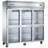 Buy cheap 1350L Upright Refrigerator Freezer Ultra Large Capacity Commercial Glass Door from wholesalers