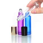 Perfume Serum 30ml Glass Roller Bottles In Bulk Silk Screen Printing