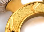 OEM and ODM Bathroom Sets Decorative Robe Hooks Plate Gold Painted Finishing