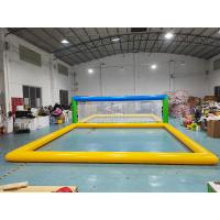 Buy cheap Outdoor Airtight Inflatable Volleyball Field Inflatable Volleyball Court Water product