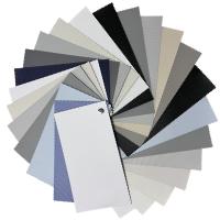 Buy cheap 100% Blackout Fiberglass Pvc Roller Blinds Fabric Fireproof Window Curtain Home product