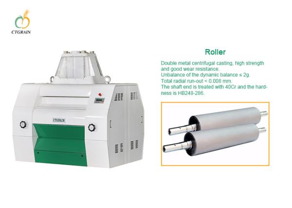Buy cheap Roller Flour Mill Machine Length 60cm Grain Milling Equipment from wholesalers